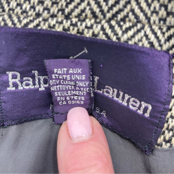 Ralph Lauren Purple Label Wool/Cashmere Jacket 10 Brown - Picture 9 of 15